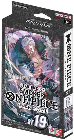 One Piece: BLACK Smoker Starter Deck (ST-19) Double Infinity Gaming One Piece: BLACK Smoker Starter Deck (ST-19) Double Infinity Gaming