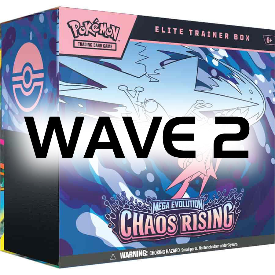 WAVE 2 Pokemon Tcg: Mega Evolution Chaos Rising (Me04) Elite Trainer B   Double Infinity Gaming