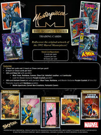 Marvel Masterpieces 92 Platinum Trading Card Blasters