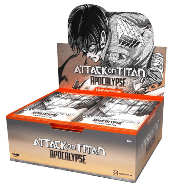 Universus Ccg: Attack On Titan: Apocalypse Booster Box (Presale)