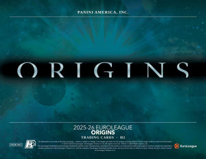 Sports: 2025/26 Panini Origins Euroleague Basketball H2 (Presale - Expected Release Date June 26th 2026)