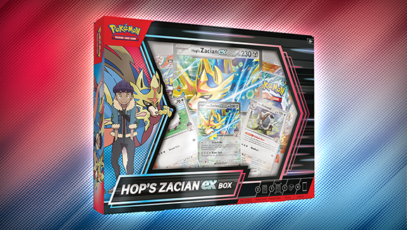 Pokémon TCG: Hop’s Zacian ex Box