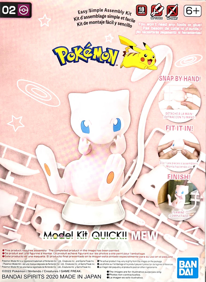 Pokemon: Model Kit QUICK!! - Mew