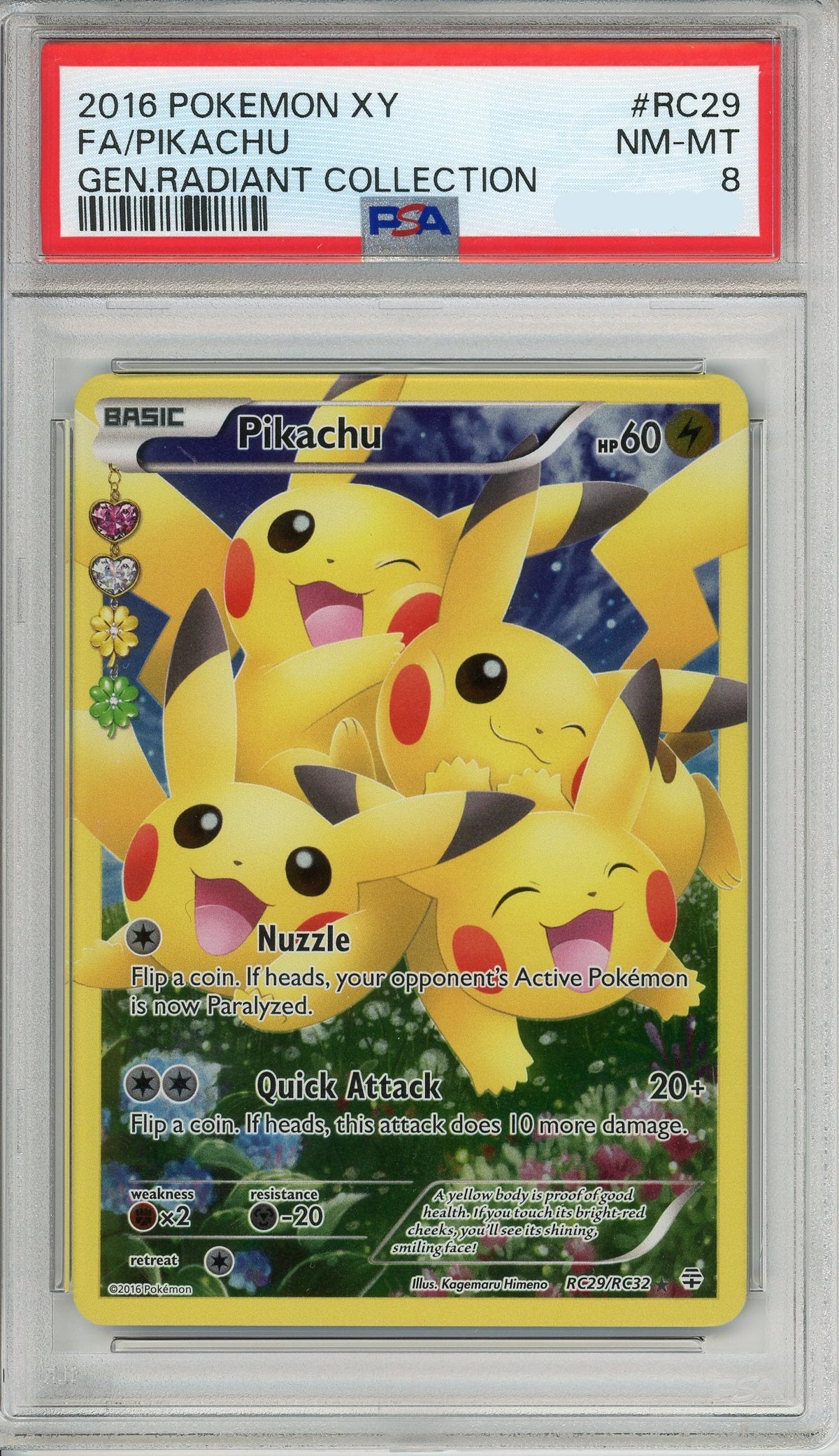 Pokemon Graded: Pikachu PSA 8