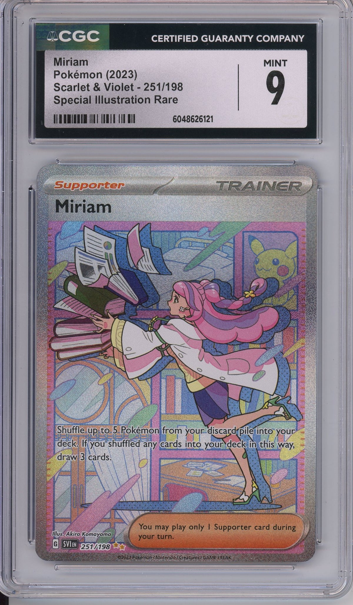 Pokemon Graded: Miriam CGC 9