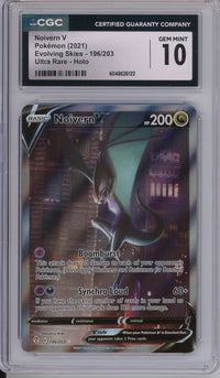 Pokemon Graded: Noivern V CGC 10