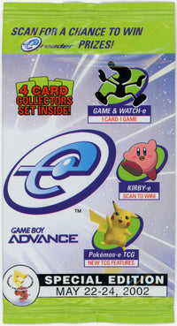 Pokemon: Nintendo (2002) E3 Special Edition e-Reader Sealed Pack