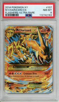Pokemon Graded: M Charizard EX PSA 8