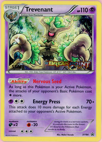 Pokemon Single: Trevenant #XY94 Prerelease Staff Promo (2016) Holo LP