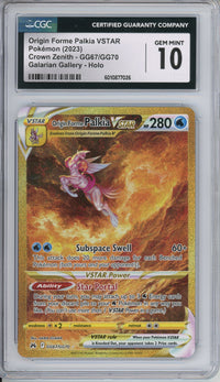 Pokemon Graded: Origin Forme Palkia VSTAR CGC 10