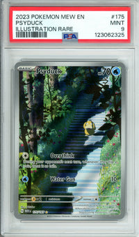 Pokemon Graded: Psyduck 175/165 Scarlet & Violet 151 (2023) Holo PSA 9