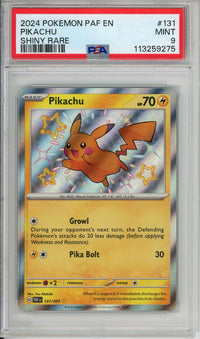 Pokemon Graded: Shiny Pikachu PSA 9