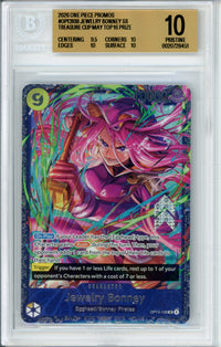 One Piece Graded: Jewelry Bonney OP13-108 Treasure Cup Top 16 (2026) Beckett 10