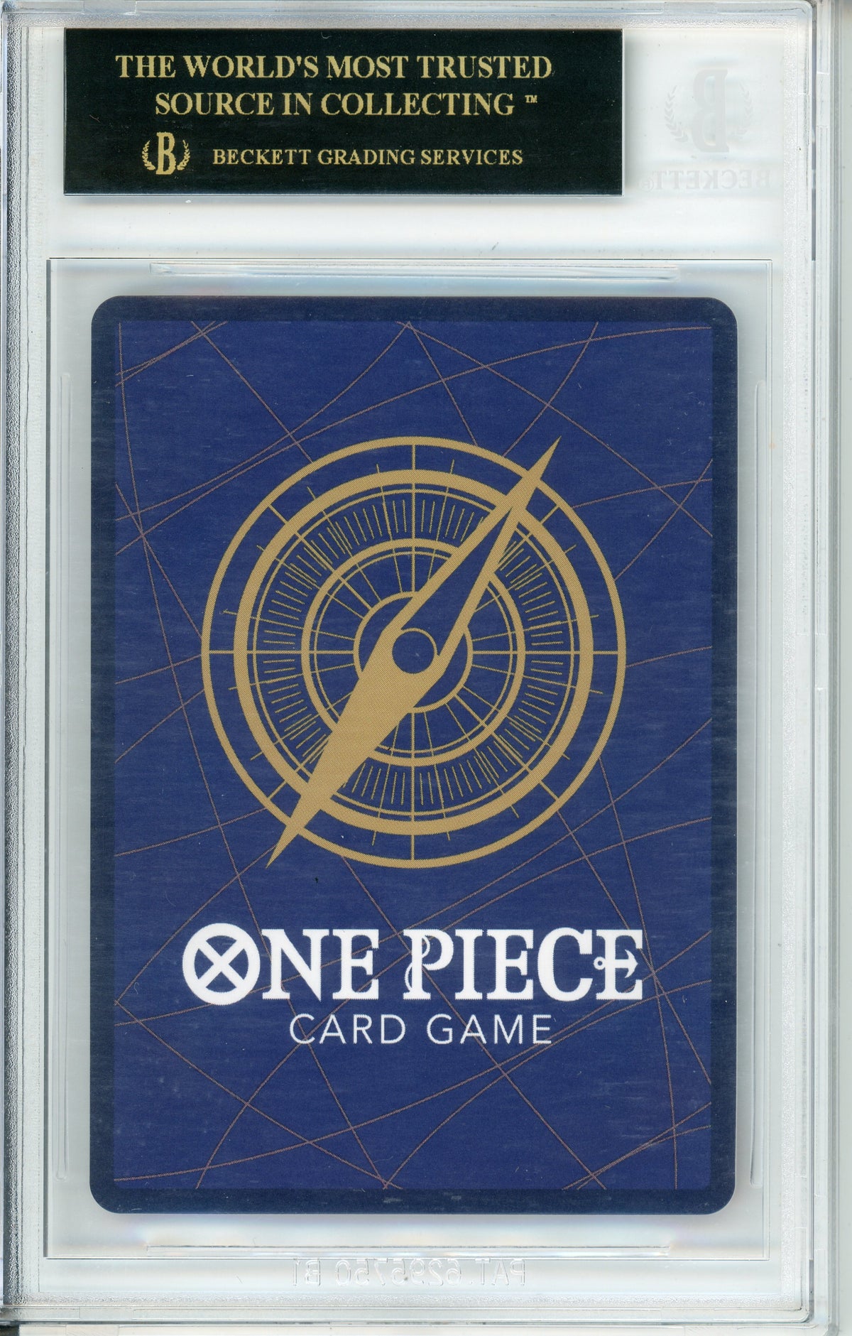 One Piece Graded: JP Wings Of The Captain OP04-024 Art Rare Beckett Black Label 10