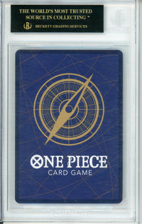 One Piece Graded: JP Wings Of The Captain OP04-024 Art Rare Beckett Black Label 10