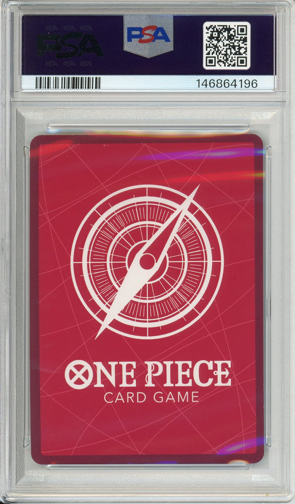 One Piece Graded: Nami OP11-041 Fist Of Divine Speed (2025) Leader Alt Art PSA 10