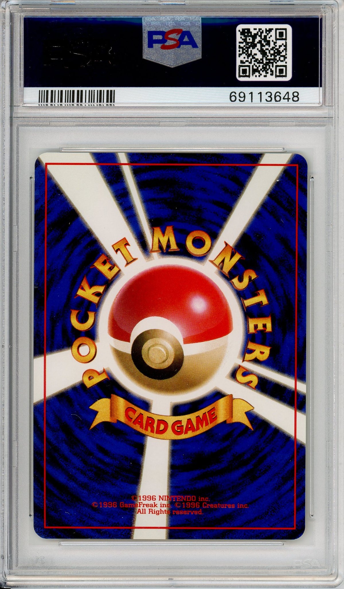 Pokemon Graded: JP Machamp #68 Vending Masaki Promo (1999) Holo PSA 9
