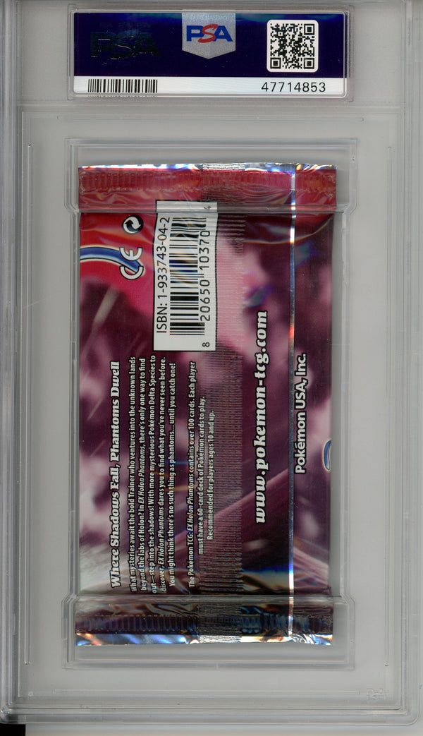 Pokemon Graded: EX Holon Phantoms Foil Pack PSA 10