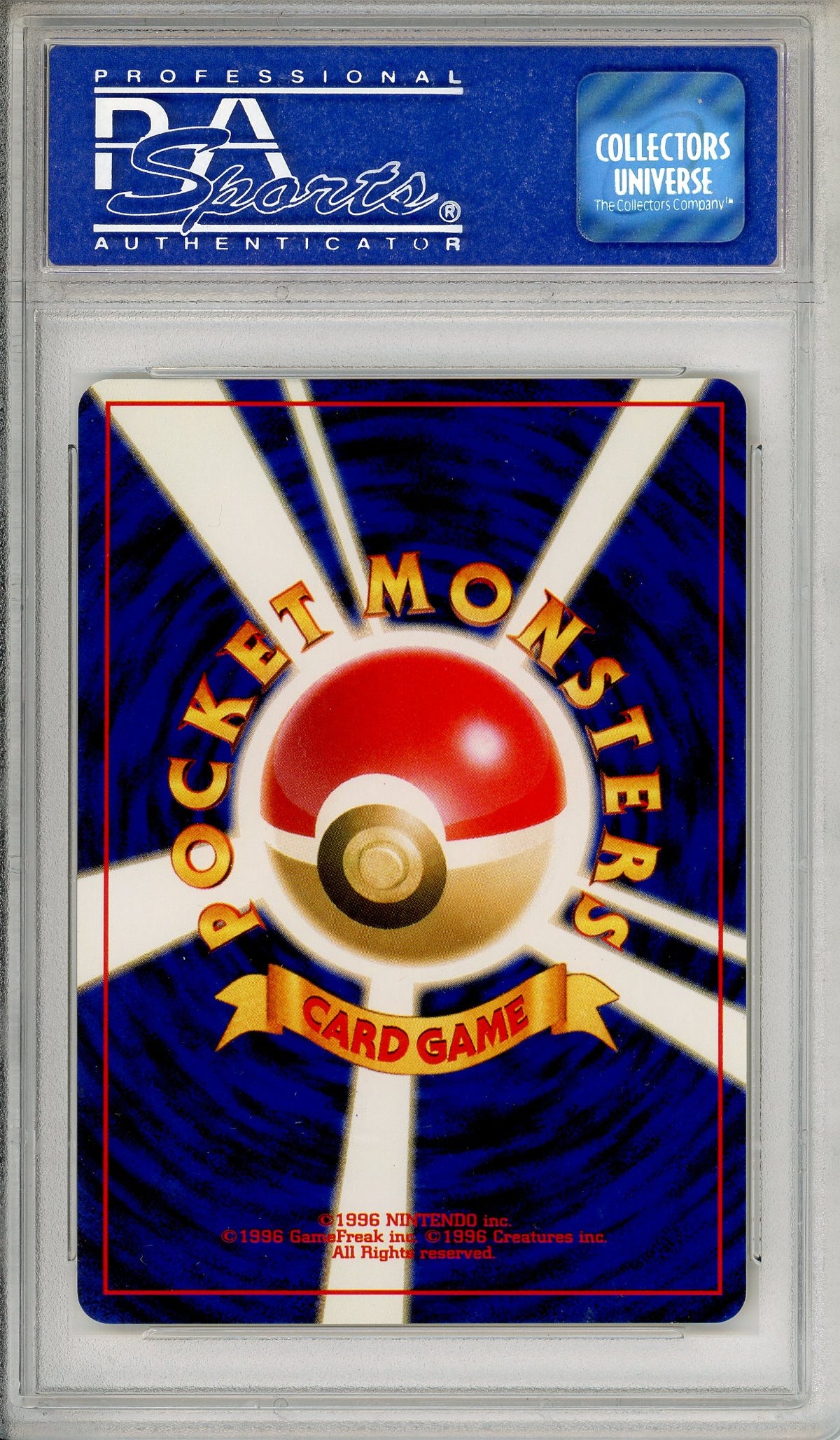 Pokemon Graded: JP Lucky Stadium Kyoto Promo (2000) PSA 10