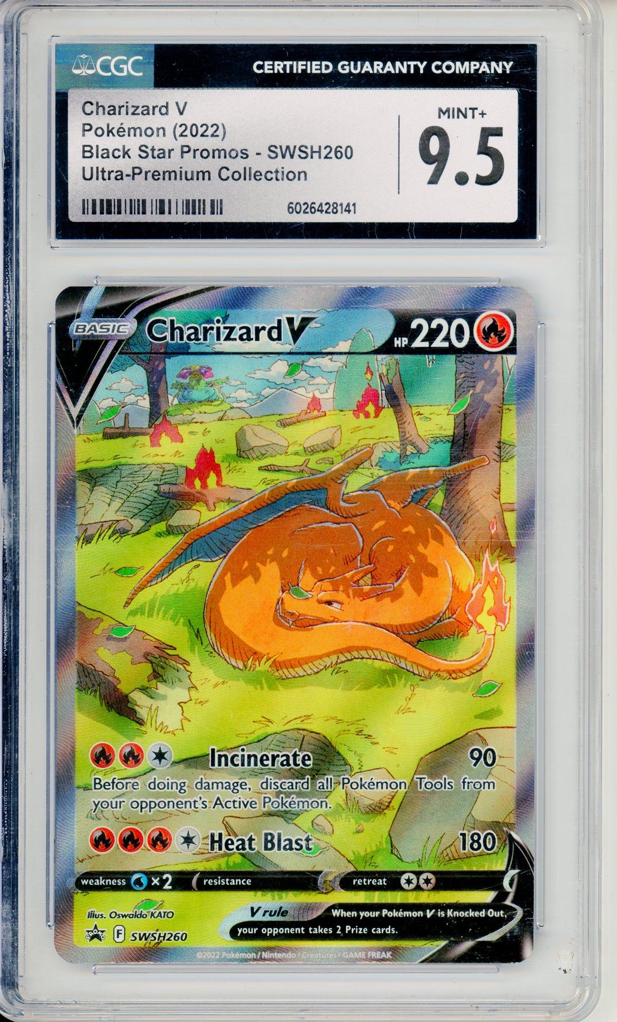 pokemon charizard upc promo cards Official first look at the that will be found within the Phantasmal Flames Elite Trainer Boxes & Ultra Premium Collection We will be posted improved clarity images soon once Fire Inferno X (90x Discard any amount of Fire Energy from among your Pokmon Charizard UPC Promo Sequential CGC