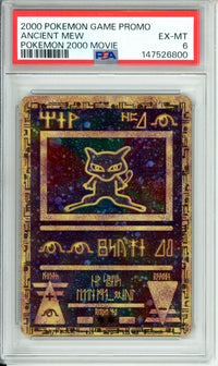 Pokemon Graded: Ancient Mew 2000 Movie Promo PSA 6