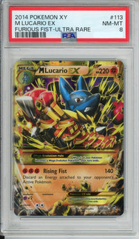 Pokemon Graded: MLucario EX PSA 8