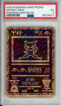 Pokemon Graded: Ancient Mew Movie 2000 Promo PSA 5