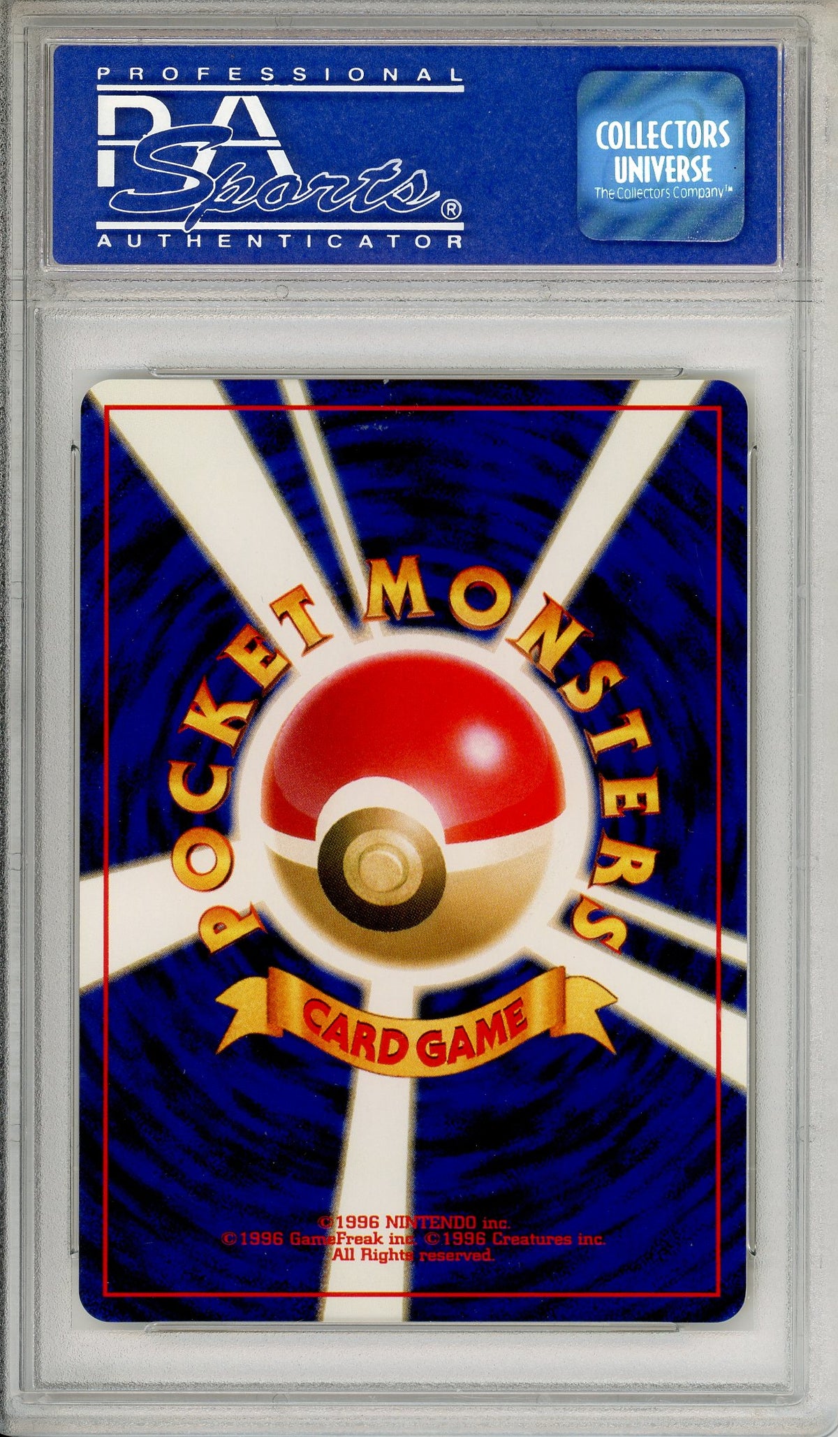 Pokemon Graded: JP Lucky Stadium Tokyo (2000) PSA 9