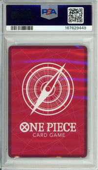 One Piece Graded. Monkey D. Luffy OP13-001 Grevin Museum (2026) PSA 10