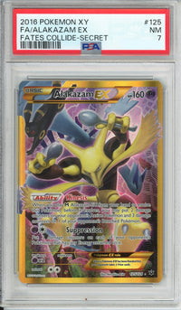 Pokemon Graded: Alakazam EX PSA 7