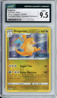 Pokemon Graded: Dragonite Silver Tempest Purchase Promo (2022) Holo CGC 9.5