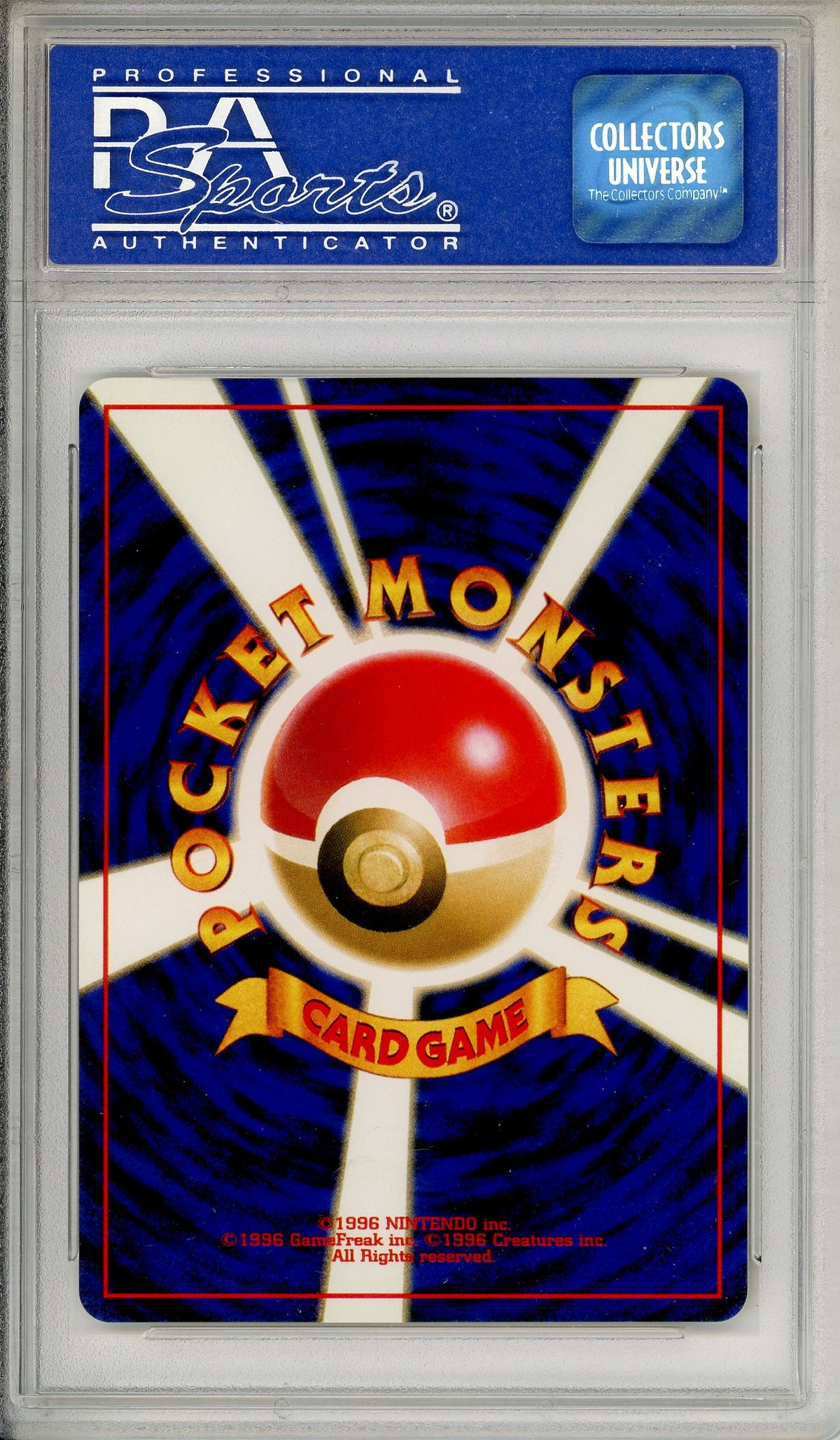 Pokemon Graded: JP Lucky Stadium Shizuoka (2000) PSA 9
