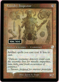 MTG Single: Foundry Inspector 109/500 Serialized The Brothers' War NM