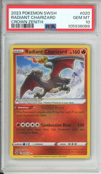 Pokemon Graded: Radiant Charizard PSA 10