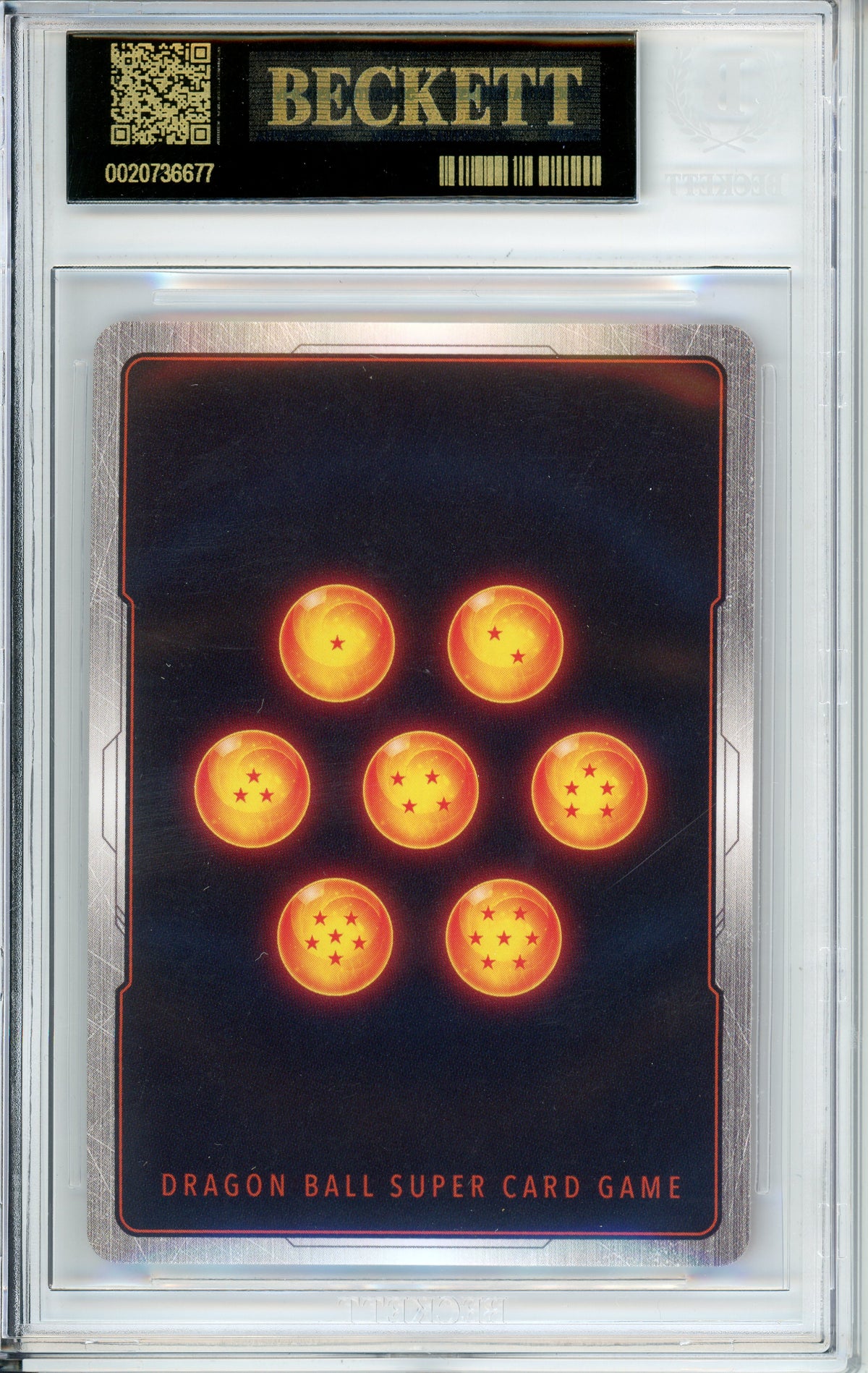 Dragon Ball Graded: Son Goku #FP034 Alt Art Promo (2025) Beckett Black Label 10