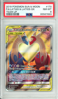 Pokemon Graded: Latias & Latios GX PSA 8