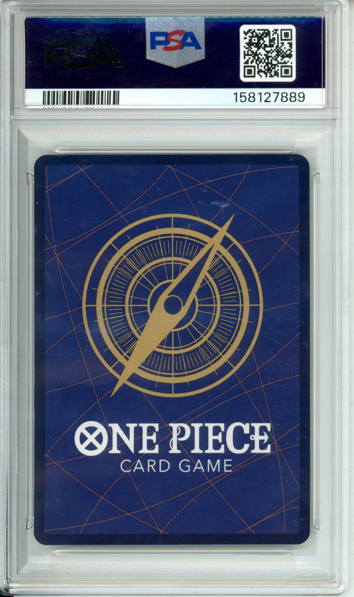One Piece Graded: Monkey D. Luffy #119 OP11 3rd Anniversary Gold (2025) PSA 9