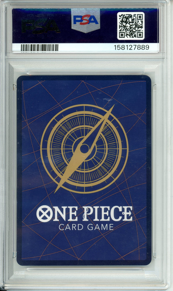 One Piece Graded: Monkey D. Luffy #119 OP11 3rd Anniversary Gold (2025) PSA 9