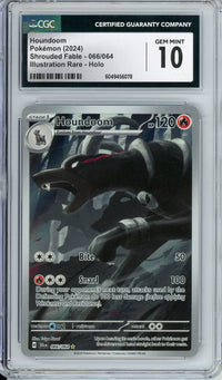 Pokemon Graded: Houndoom IR CGC 10