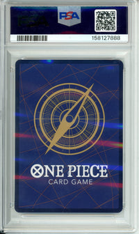 One Piece Graded: Monkey D. Luffy #119 OP11 3rd Anniversary Silver (2025) PSA 9