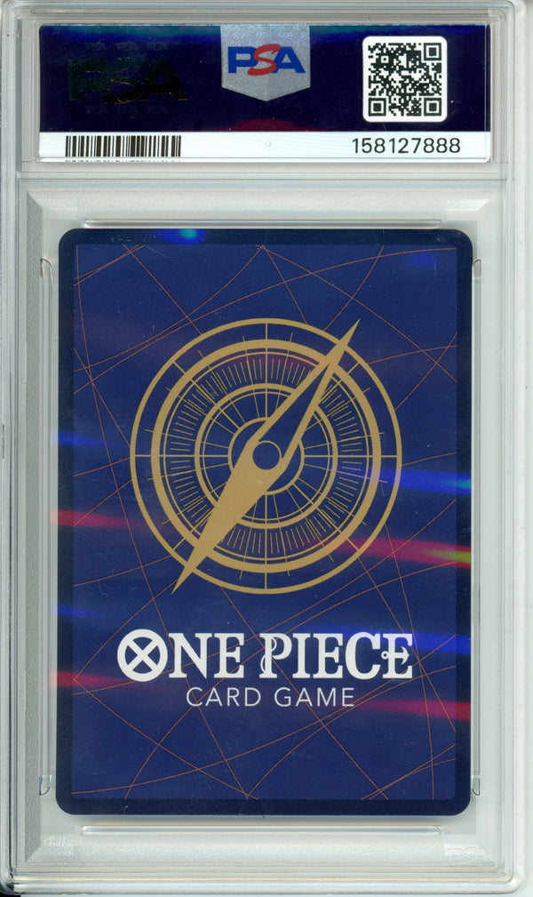 One Piece Graded: Monkey D. Luffy #119 OP11 3rd Anniversary Silver (2025) PSA 9