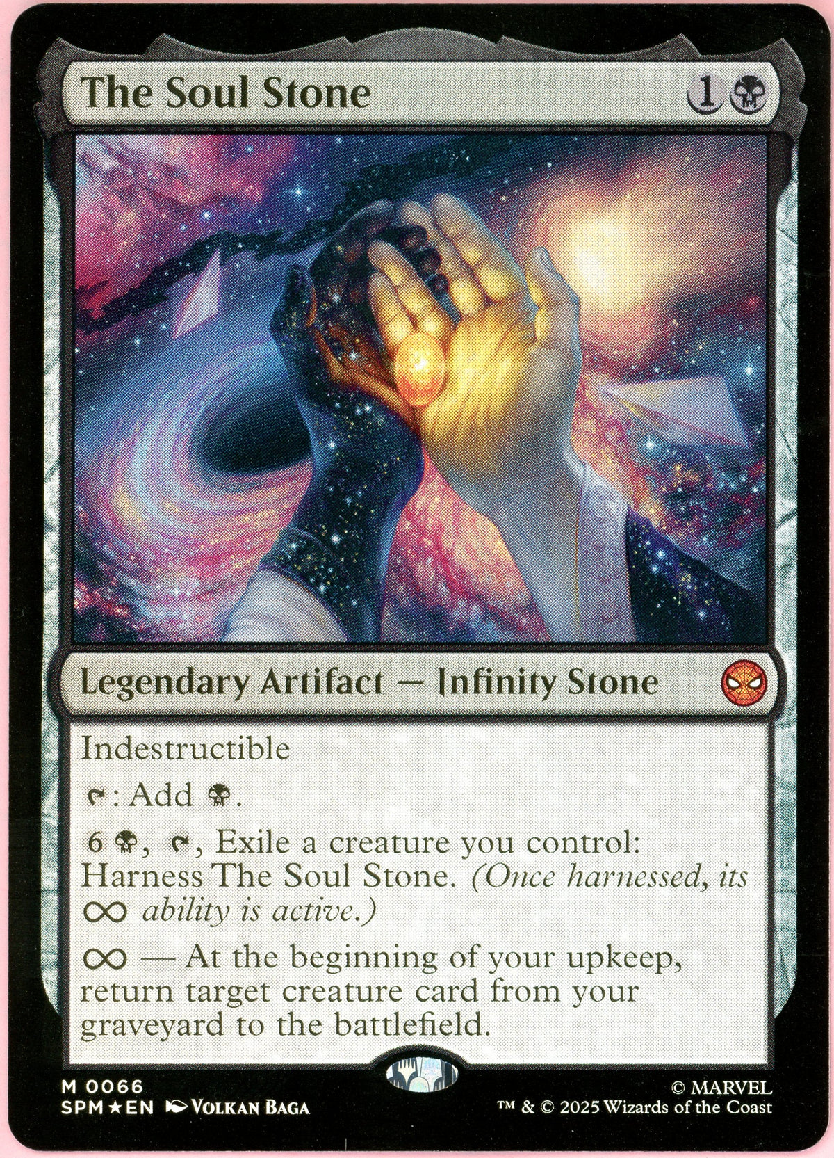 MTG Single: The Soul Stone #66 Marvel's Spiderman (2025) NM