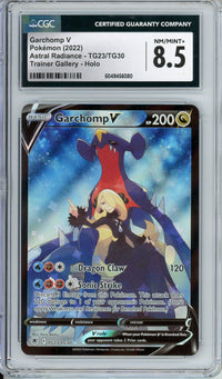 Pokemon Graded: Garchomp V CGC 8.5