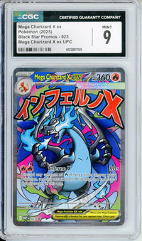 Pokemon Graded:  Mega Charizard X ex #23 Ultra-Premium Collection CGC 9