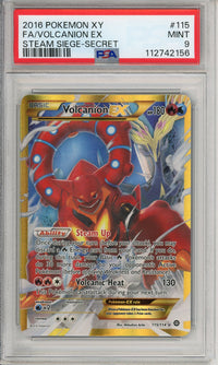 Pokemon Graded: Volcanion EX PSA 9