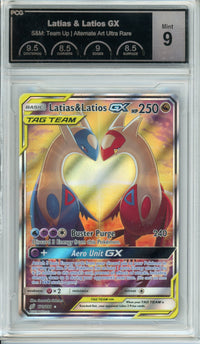 Pokemon Graded: Latias & Latios GX PCG 9