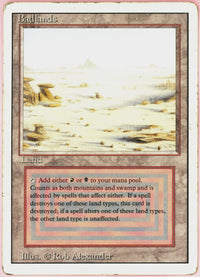 MTG Single: Badlands Revised Edition (1994) MP