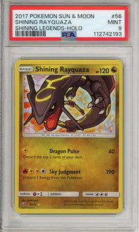 Pokemon Graded: Shining Rayquaza PSA 9