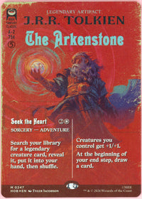 MTG Single: The Arkenstone Borderless #247 The Hobbit (2026) Surge Foil NM