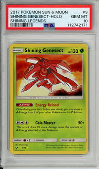 Pokemon Graded: Shining Genesect PSA 10